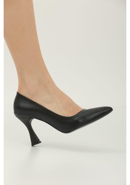 Kadın Topuklu Siyah Stiletto