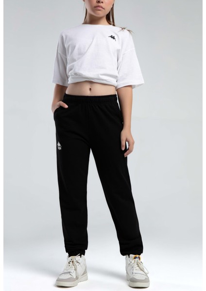 Authentic Kaliyah Kız Çocuk Siyah Regular Fit Eşofman Altı