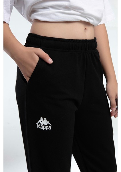 Authentic Kaliyah Kız Çocuk Siyah Regular Fit Eşofman Altı