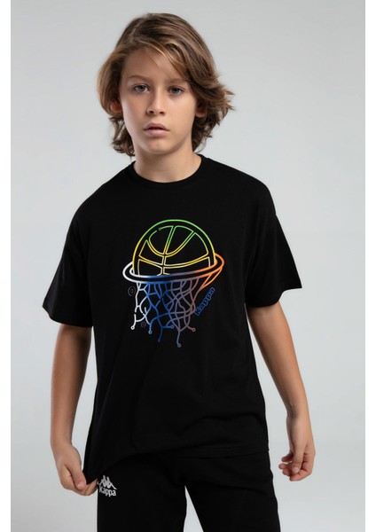 Logo Jos Erkek Çocuk Siyah Regular Fit Tişört fiyatları