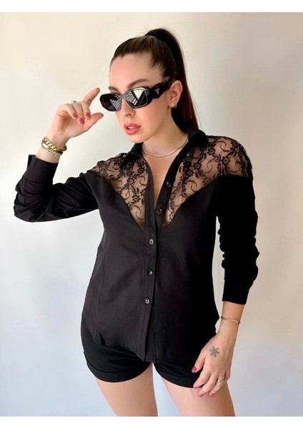 Kadın Püskül Detay Poplin Gömlek Bluz Fırsat Ürün modelleri