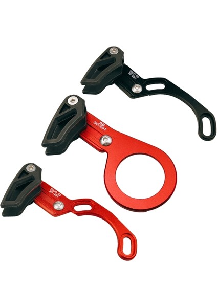 Kırmızı 03 Stili Mtb 1x Sistem Iscg 03 Iscg 05 Bb-Ekseni Post Montajlı Işlenmiş Anodize Tek Plaka Mtb Bisiklet Zincir Kılavuzu (Yurt Dışından)