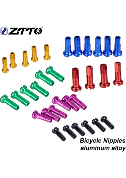 Yeşil 60 Adet Tarzı Ztto Mtb Bisiklet Yol Bisikleti Göbeği 14G Ultra Hafif Yüksek Mukavemetli Alüminyum Alaşımlı Renkli Konuşma Nipple (Yurt Dışından) indirimleri