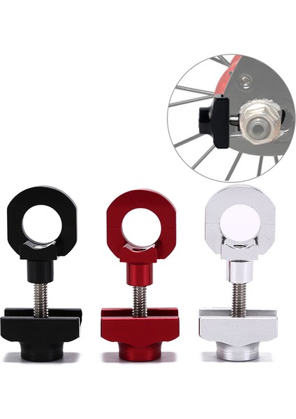 Siyah Stil Sıcak Satış Yeni Bisiklet Zincir Ayarı Gerdirici Hızlandırıcı Alüminyum Alaşımlı Civata Bmx Fixie Bisiklet Tek Hızlı Bisiklet Civata Vidası (Yurt Dışından) fiyatları