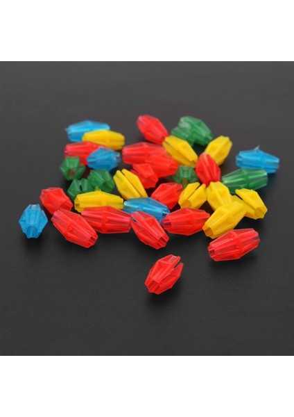 36 Adet Uzun Boncuk Stili 1 Paket Sıcak Satış Parlayan Bisiklet Tekerlek Jant Plastik Renkli Sarma Tüpler Dekor Bisiklet Tekerlekleri Bisiklet Aksesuarları - (Yurt Dışından)
