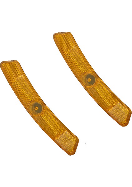 No.4 Stili Plastik Bisiklet Tekerlek Jant Reflektörü Snap-Tipi Dağ Yol Bisikletleri Güvenlik Uyarı Reflektörü (Yurt Dışından)