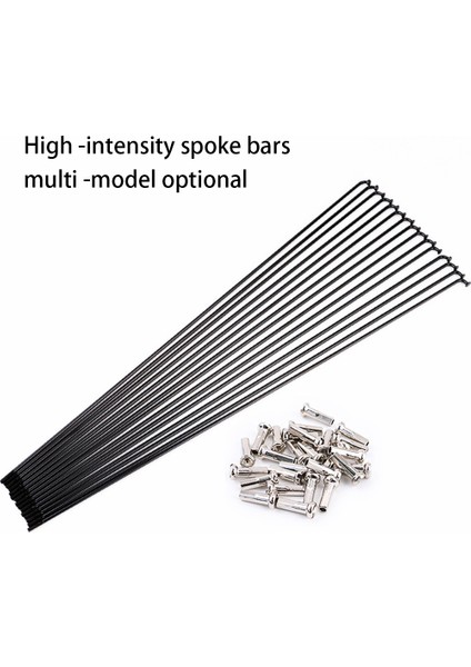 270MM Tarzı 15 Parça Çelik Teller Bisiklet Malzemeleri Yedek Parça Çeşitli Boyutlar Pratik Kurulum Yüksek Dayanıklılık Güncellenmiş Fittings (Yurt Dışından)