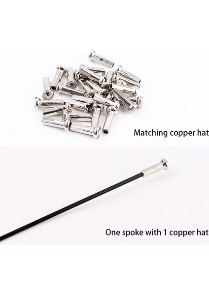 270MM Tarzı 15 Parça Çelik Teller Bisiklet Malzemeleri Yedek Parça Çeşitli Boyutlar Pratik Kurulum Yüksek Dayanıklılık Güncellenmiş Fittings (Yurt Dışından)