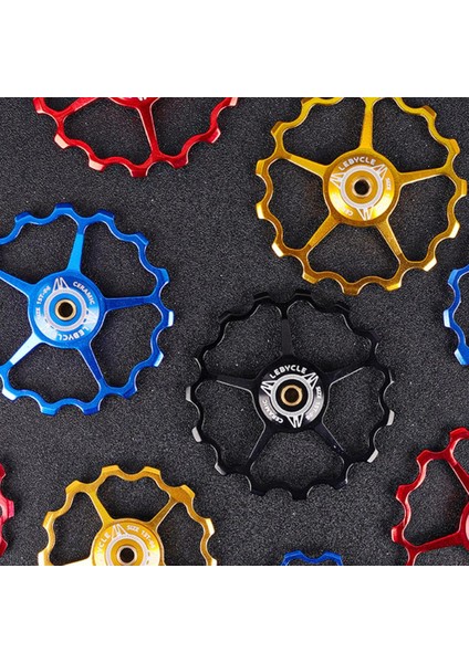 Siyah 13 Tarzı Yol Bisikleti Için Deforme Olmayan 4 Renk Profesyonel Bisiklet Makaralı Tekerlek (Yurt Dışından) indirimleri