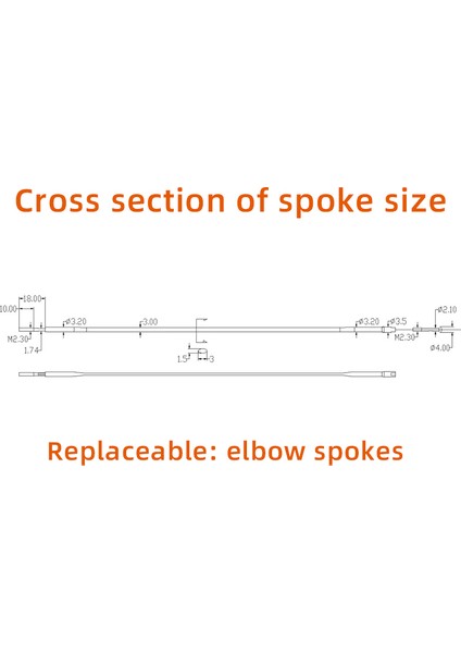 218MM-306MM Stili Dağ Bisikleti Tek Tekerlekli Bisiklet Evrensel Düz Çekme Karbon Jantlı Karbon Aero Düz Konuşur 2.8g Bisiklet Konuşları (Yurt Dışından) fiyatları