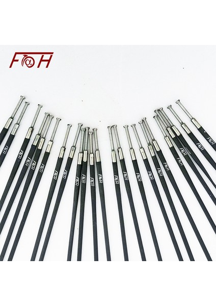 218MM-306MM Stili Dağ Bisikleti Tek Tekerlekli Bisiklet Evrensel Düz Çekme Karbon Jantlı Karbon Aero Düz Konuşur 2.8g Bisiklet Konuşları (Yurt Dışından) fırsatları