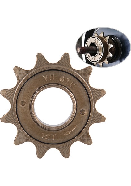 1 Adet Tarzı 1 Adet Bisiklet Freewheel 12T Dişli Hızlı Freewheel Uçan Tekerlek Dişli Bisiklet Aksesuarları (Yurt Dışından)