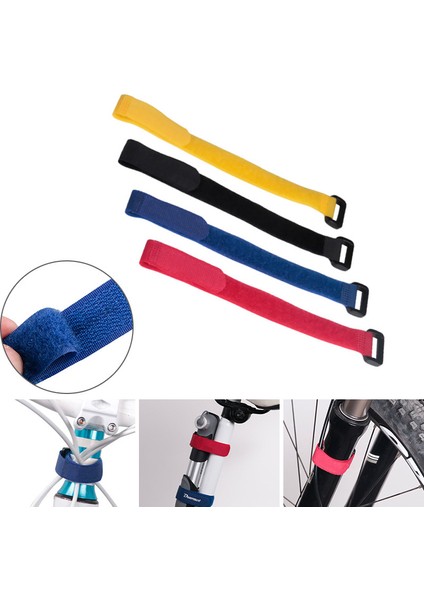 Sarı 5pcs Tarzı 5 Adet Bisiklet Sabitleme Kayışı Çok Fonksiyonlu 26CM Sabit Kayış Sihirli Bant Bisiklet Şişe Bandaj Mtb Bisiklet Malzemeleri Aksesuarları (Yurt Dışından) fiyatları