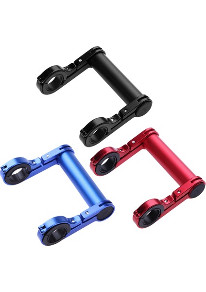 Kırmızı Stil 10CM Bisiklet Işık Tutucu Alüminyum Alaşım Bisiklet Direksiyon Uzatma Lamba Telefon Montaj Standı Sürüş Dağ Bisikleti Işık Braketi (Yurt Dışından) fırsatları