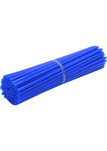 Mavi Stil Bisiklet Tekerlek Konuş Kaplamaları Kapak Motosiklet Lastik Konuş Plastik Kolluk Bisiklet Süsleme (Yurt Dışından)
