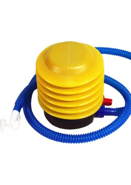 Sarı Mavi Tarzı Sporlar Için Taşınabilir Depolama 4 Inç Havalı Ayak Pompası Treadle Türü (Yurt Dışından)