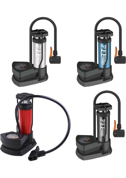 Mavi Stil El Ile Hava Pompası Balon Egzersiz Topu Hava Içeriği Ile Inflator Top Pompası Basınçlı (Yurt Dışından)