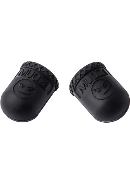 Küçük Siyah Tarzı Muqzı Direksiyon Bandı Koruyucu Kılıf Yol Bisikleti Fren Kolu Vites Kolu Koruyucu Halka Çift Kontrol Kolu Anti-Çizik Sabit (Yurt Dışından)