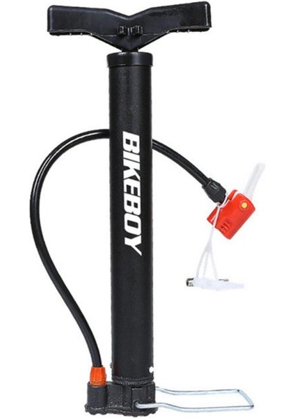 Siyah Stil Elektrikli Bisiklet Hava Pompası Mini Bisiklet Pompası Yüksek Basınçlı Gaz Pompası Basketbol Bisiklet Lastik Dolum Pompası Taşınabilir Araba Pompası (Yurt Dışından)