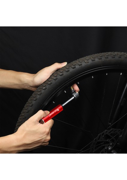 Net Stil Taşınabilir Bisiklet Pompası Lastik Tamir Kiti Için Hava Pompası - Presta & Schrader Uyumlu - Yol, Dağ ve Bmx Bisikletler Için Çerçeve Montajlı (Yurt Dışından) indirimleri