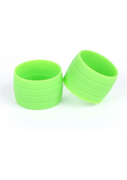 Yeşil Tarzı Silikon Bisiklet Direksiyon Bandı Fişi Sabit Halka Yol Bisikleti Vites Kolu Koruma Kapak Kaymaz Bisiklet Aksesuarları (Yurt Dışından)