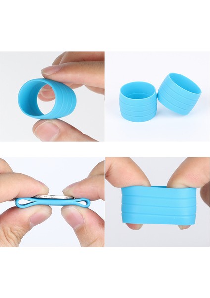 Yeşil Tarzı Silikon Bisiklet Direksiyon Bandı Fişi Sabit Halka Yol Bisikleti Vites Kolu Koruma Kapak Kaymaz Bisiklet Aksesuarları (Yurt Dışından) fırsatları