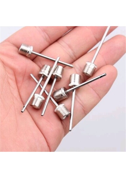 5 Pcs Stili Futbol Basketbol ​​futbol Voleybol Için Top Şişirme Pompası Iğnesi Çelik Pompa Pini (Yurt Dışından)
