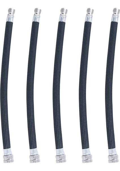 Siyah Stil Lastik Şişiriciler Futbol Şişme Nozulu Hava Hortumu Pompa Aksesuarı Tüp Uzatma Güzellik Ağızlık (Yurt Dışından)