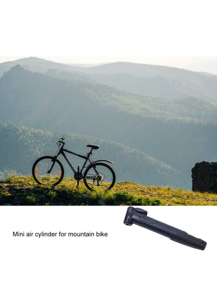 Tip1 Stili Taşınabilir Bisiklet Pompası Mini El Pompası Bisiklet Hava Pompası Top Oyuncak Lastik Inflator Valf Siyah Mtb Dağ Bisikleti Pompası (Yurt Dışından)
