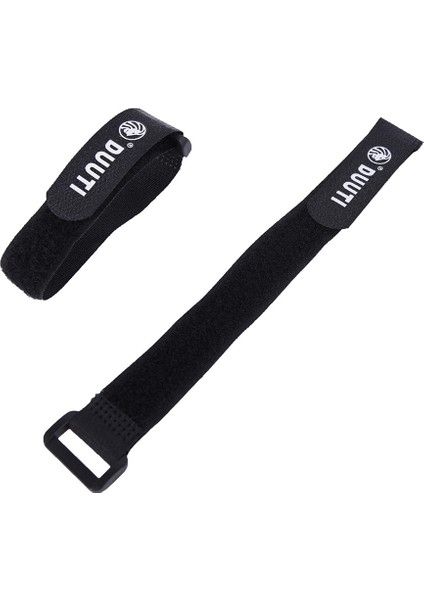 Siyah Stil 1 Adet Bisiklet Pompası Tutucu Bağlama Kayışı Naylon Kayış Güç Tel Yönetimi Sihirli Bantlar Stick (Yurt Dışından)