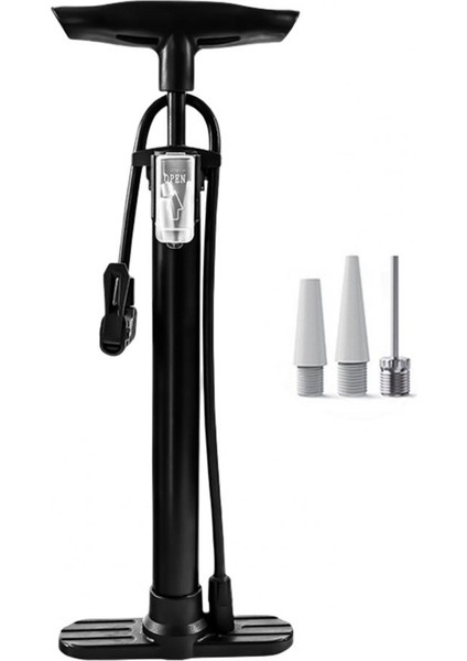 Siyah Bir Stil Bisiklet Lastik Pompası Bir Parça Kalıplama Bisiklet Pompası Soğuk Sıcak Dayanıklı Bisiklet Tamir Kiti Dayanıklı Mtb Bisiklet Top Pompası Inflator (Yurt Dışından)