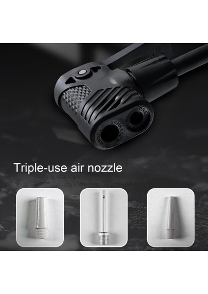 Siyah Bir Stil Bisiklet Lastik Pompası Bir Parça Kalıplama Bisiklet Pompası Soğuk Sıcak Dayanıklı Bisiklet Tamir Kiti Dayanıklı Mtb Bisiklet Top Pompası Inflator (Yurt Dışından) modelleri