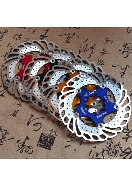 140MM Kırmızı Stil Mtb Yol Bisikleti Için Yeni Bisiklet Fren Soğutma Diski Yüzen Buz Rotoru, RT99 RT86'A Karşı Soğutma Rotoru (Yurt Dışından)