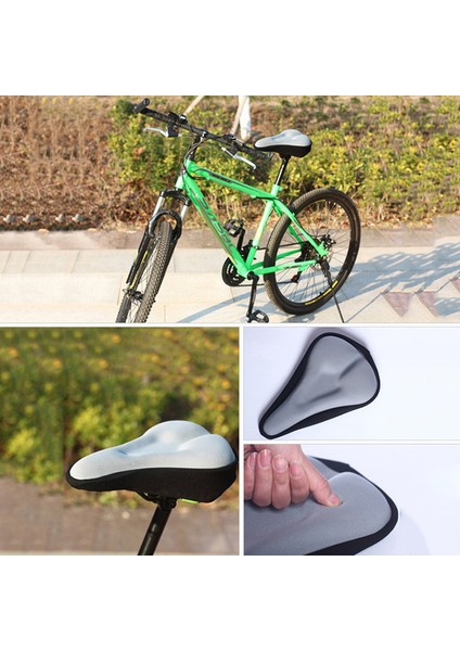 B Tarzı Silika Jel Bisiklet Parçaları Bisiklet Koltuk Matı Bisiklet Koltuk Rahat Yastık Yumuşak Koltuk Kılıfı Bisiklet Yumuşak Koltuk Kılıfı (Yurt Dışından)