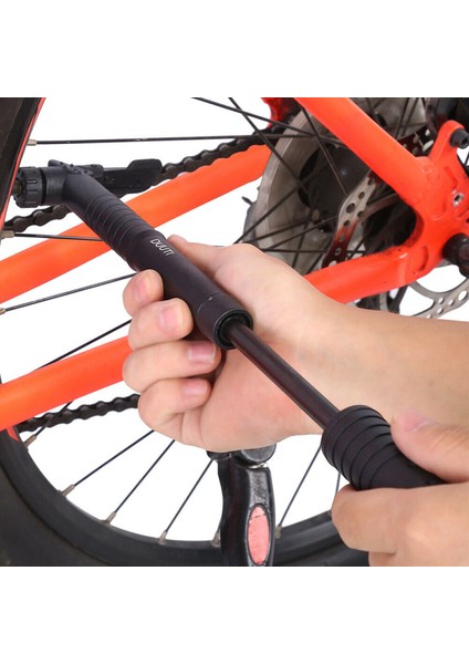 Siyah Stil Taşınabilir Bisiklet Pompası Mini El Pompası Bisiklet Hava Pompası Top Oyuncak Lastik Ikiz Valf Mtb Dağ Bisikleti Pompası (Yurt Dışından)