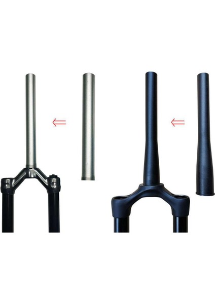 Vertebral Stil Mtb Dağ Bisikleti Bisiklet Alüminyum Alaşımlı Ön Çatal Kafa Tüpü Yedek Parça Aracı Fox Rockshox Çatal Onarım Kiti Için (Yurt Dışından) modelleri