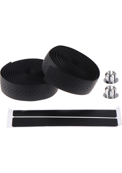 Bir Stil Bisiklet Direksiyon Bandı Eva Yumuşak Kemer Yol Bisikleti Kaymaz Amortisör Direksiyon Bandı Bisiklet Sargı Ucu Aksesuarları (Yurt Dışından)