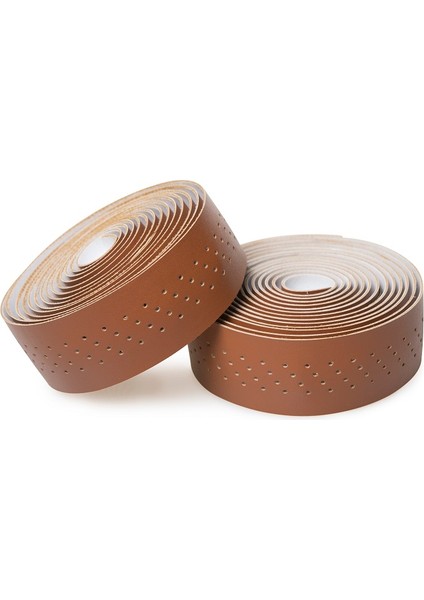 Kahverengi Tarzı Yol Bisikleti Anti-Kayma Silika Jel Eva Şok Emme Direksiyon Bandı Bisiklet Sapı Sarımı Uç Takma Aksesuarları (Yurt Dışından)