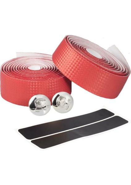 Kırmızı Stil 2 Adet Bisiklet Kafa Kaymaz Bisiklet Sapı Bandaj Sargı Nefes Alabilen Sentetik Sünger Direksiyon Bandı Açık Hava Bisiklet Malzemeleri (Yurt Dışından)