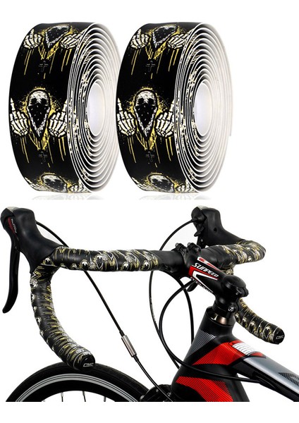 No.7 Tarzı Bisiklet Direksiyon Bandı Kaymaz Direksiyon Askıları Yol Bisikleti Direksiyon Askısı Bisiklet Kaplı Renk Ölü Sinek Mtb Direksiyon Askısı (Yurt Dışından)