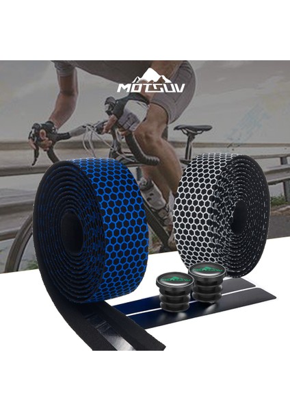 Petek Yeşili Tarzı 2 Adet Kaymaz Bisiklet Direksiyon Bandı Pu Eva Şok Emici Yol Bisikleti Titreşim Önleyici Sarma Bisiklet Aksesuarları (Yurt Dışından) fiyatları