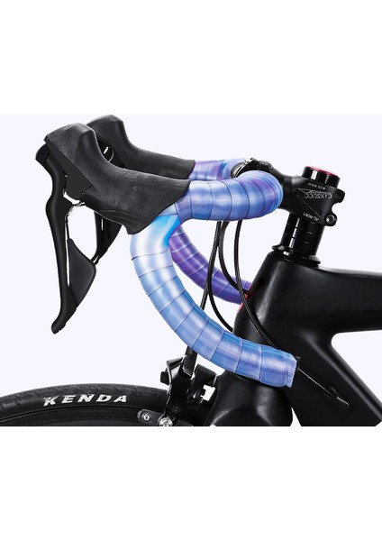 Gök Mavisi Tarzı Bisiklet Gradyanı Direksiyon Bandı 5d Şok Emici ve Kaymaz Direksiyon Bandı Yol Bisikleti Askı Direksiyon Takımı Binme Ekipmanları (Yurt Dışından) fiyatları