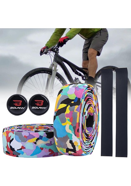 Kamuflaj Stili 1 Çift Dayanıklı Bisiklet Kavrama Bandı Kalınlaştırılmış Bisiklet Direksiyon Bandı Aşınmaya Dayanıklı Kaymaz Yüksek Mukavemetli Bisiklet Kavrama Bandı (Yurt Dışından) indirimleri