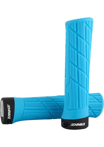 Mavi Stil 1 Çift Kullanışlı Bisiklet Direksiyon Kılıfı Basit Kurulum Hafif Direksiyon Ped Universal Bisiklet Direksiyon Pedi (Yurt Dışından)