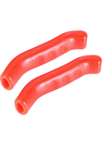 Kırmızı Stil 1 Çift Dağ Bisikleti Direksiyon Kavrama Sarımı Bisiklet Fren Kolu Kaymaz Silikon Kılıf Koruyucu Çıkarılabilir Direksiyon Kavrama Kılıfı (Yurt Dışından)