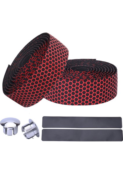 Siyah Stil 2 Adet Bisiklet Direksiyon Bandı Taşınabilir Dağ Bisikletleri Şok Emici Amortisör Sarım Yol Bisiklet Sürme Yedek Set Siyah (Yurt Dışından) fırsatları