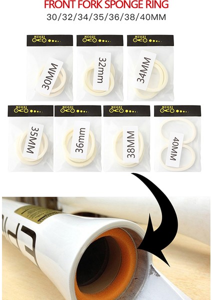34MM Tarzı 2 Adet Bisiklet Ön Çatal Sünger Yüzük Yağ Soğurma Mühür mm Dağ Bisikleti Yedek Parçaları (Yurt Dışından) indirimleri