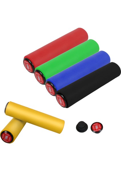 Siyah Stil Silikon Bisiklet Dağ Bisikleti Kavrama Bisiklet Kavrama Direksiyon Kavrama Takozları Sap Barı (Yurt Dışından) fiyatları