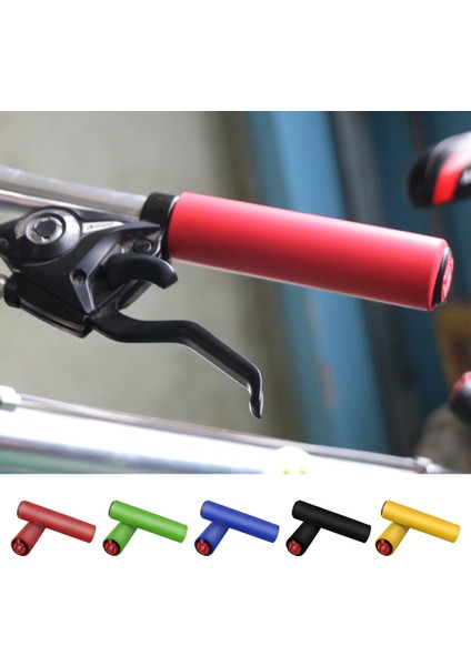 Siyah Stil Silikon Bisiklet Dağ Bisikleti Kavrama Bisiklet Kavrama Direksiyon Kavrama Takozları Sap Barı (Yurt Dışından) indirimleri
