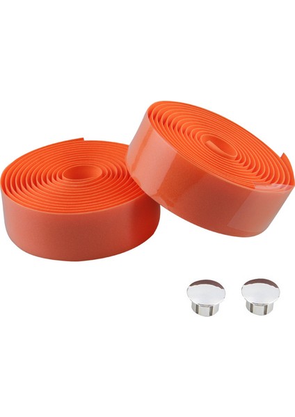 Turuncu Tarzı 1 Çift Yol Bisikleti Bisiklet Direksiyon Bandı Kamuflaj Bisiklet Sürme Kolu Kayışı Mantarlar ile Sarın (Yurt Dışından)